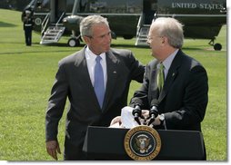 President Bush's Remarks on Resignation of Deputy Chief of