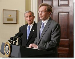 President Bush Nominates Robert Zoellick As President Of The