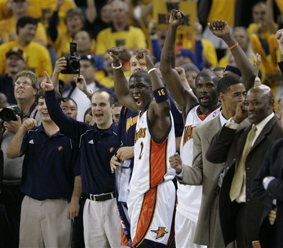 Warriors complete historic upset of Mavs