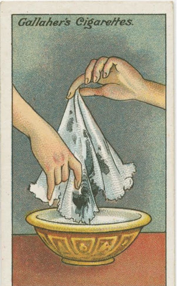 100年前的生活妙招：如何洗掉衣服上的墨水