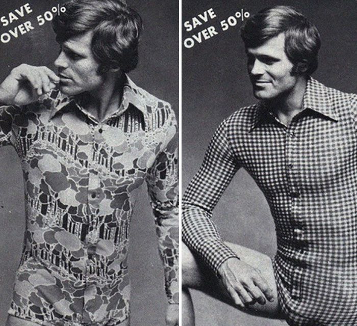 70年代不可描述的男士时尚：每张都笑哭了！