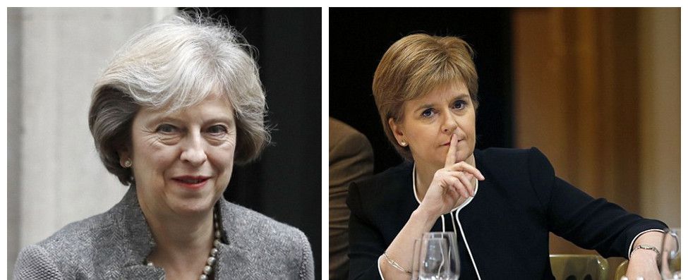 英国首相梅喊话苏格兰：独立什么的别想了！