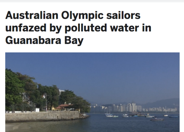 澳大利亚代表队 大概是里约奥运最大的倒霉蛋