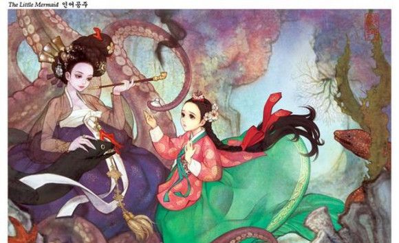 当欧美童话邂逅东方画风:别有一番风情
