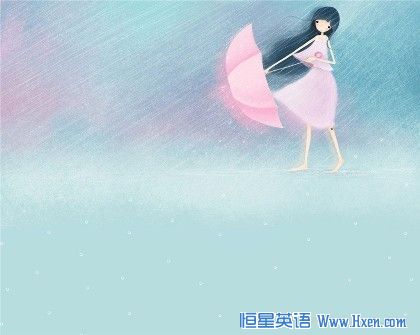双语散文:转眼青春的散场