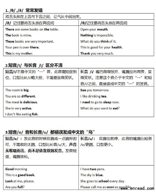 中国人常见的7种发音错误