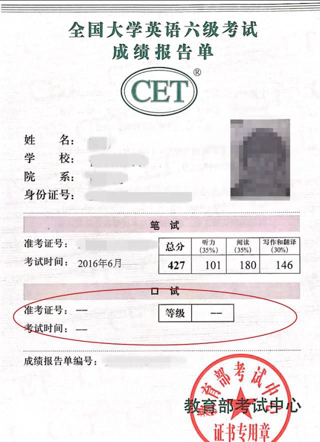四六级口语考试，不考真的可以么？