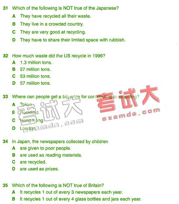 2008职称英语考前每日一练(理工类第53期－B级)