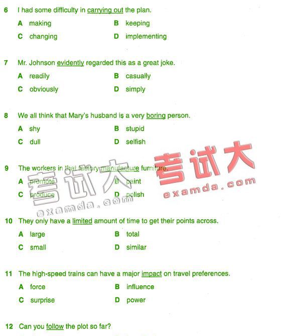 2008职称英语考前每日一练(卫生类第55期－C级)