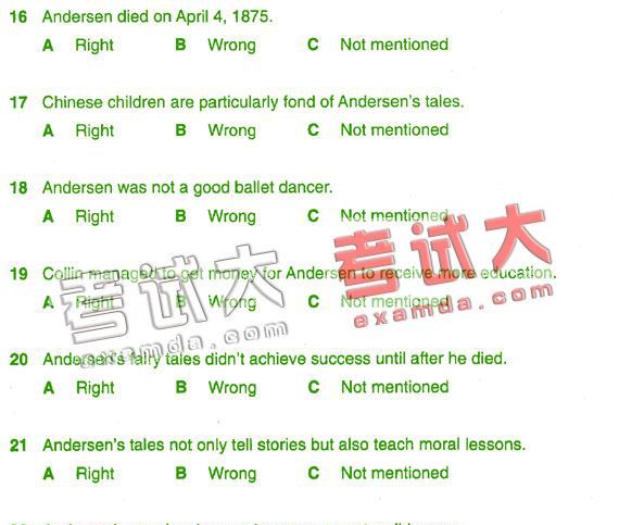 2008职称英语考前每日一练(综合类第62期－A级)