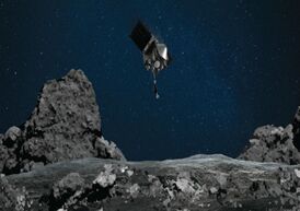美探测器从小行星采样