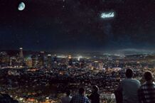 夜空中发光的不一定是星星：俄罗斯企业计划将广告打到天上去